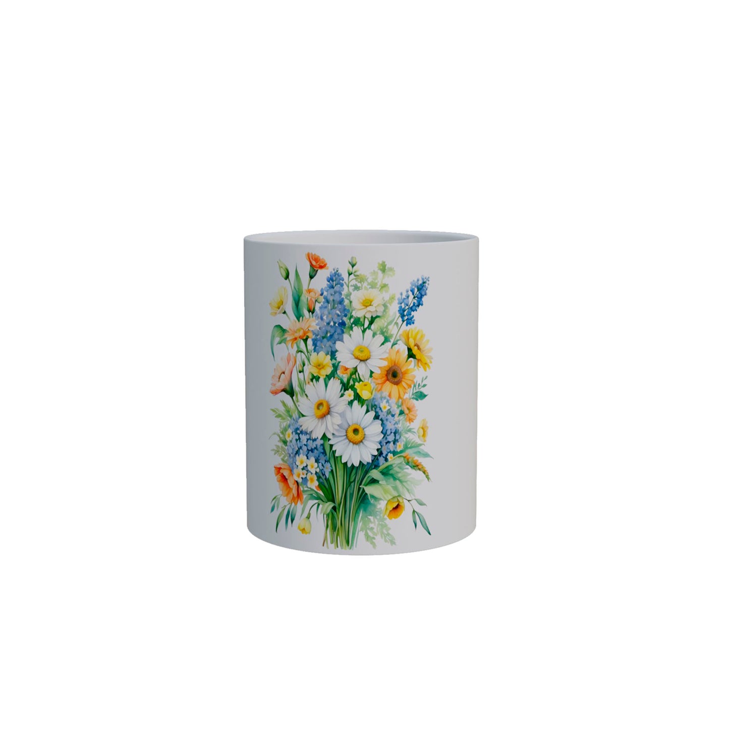 Taza con Flores Silvestres