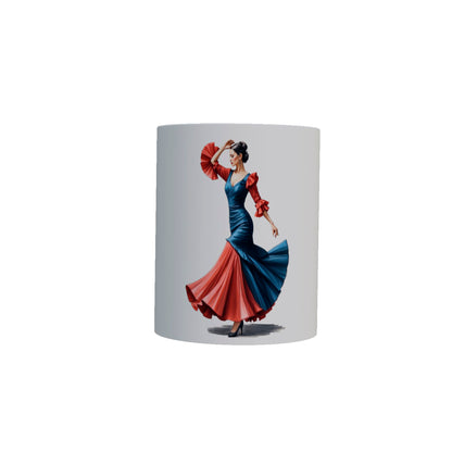 Tradición y Pasión: Taza con Bailaora de Sevillanas