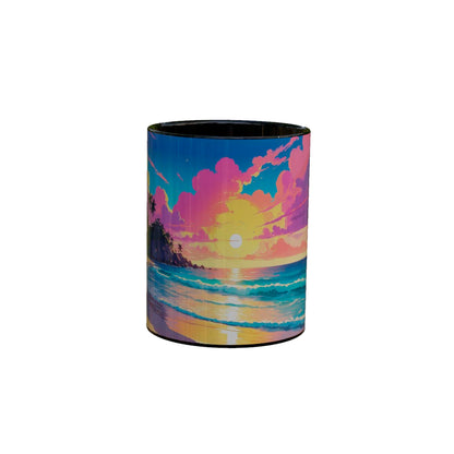 Taza de Atardecer Tropical