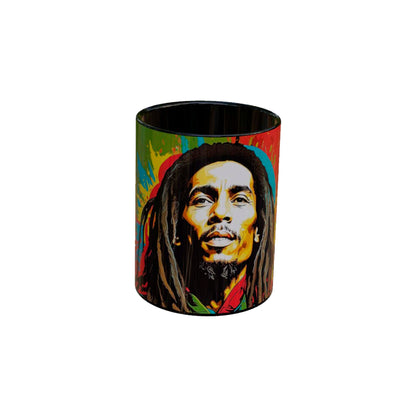 Taza Tributo Marley : El Rey del Reggae