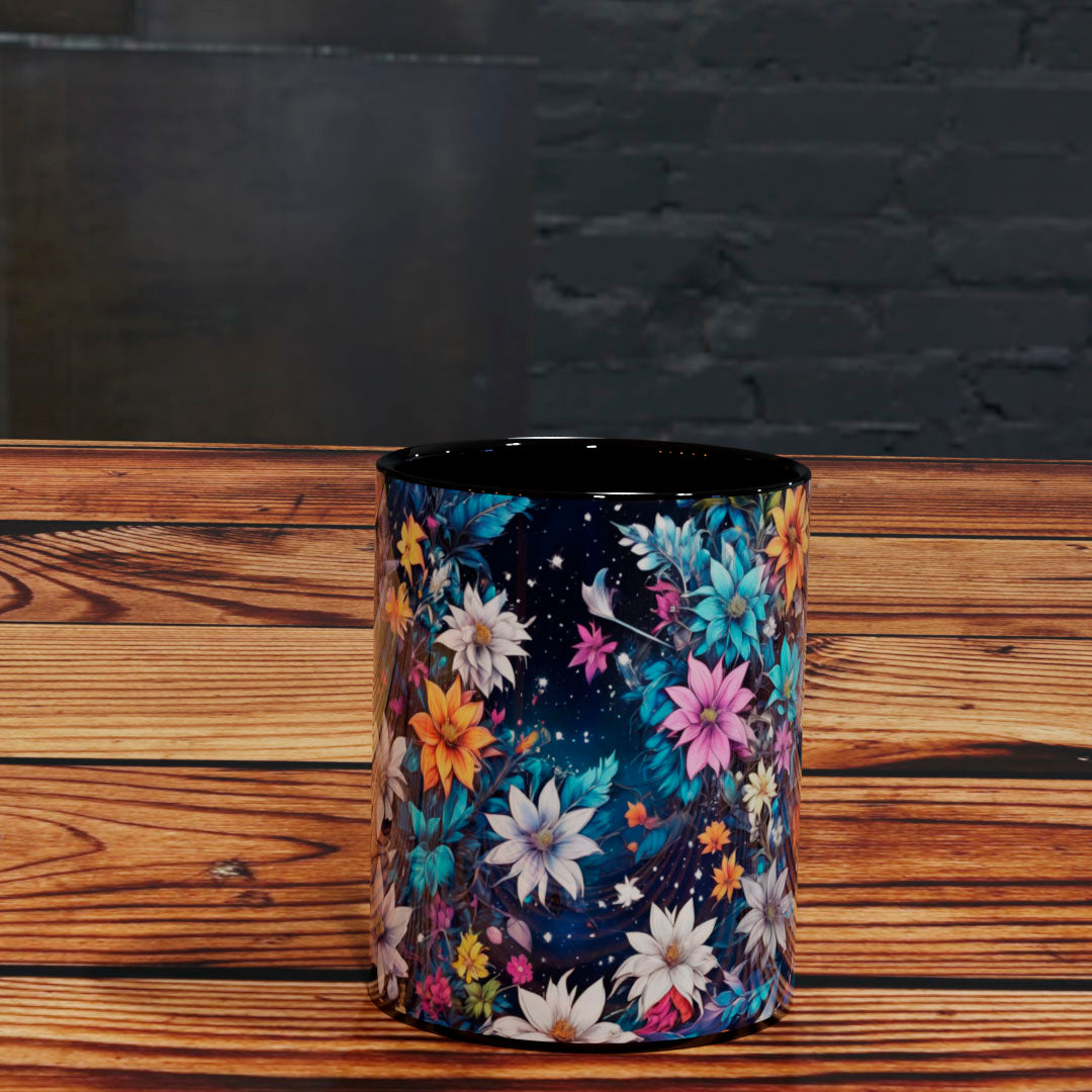 Taza de Sueños Florales Nocturnos