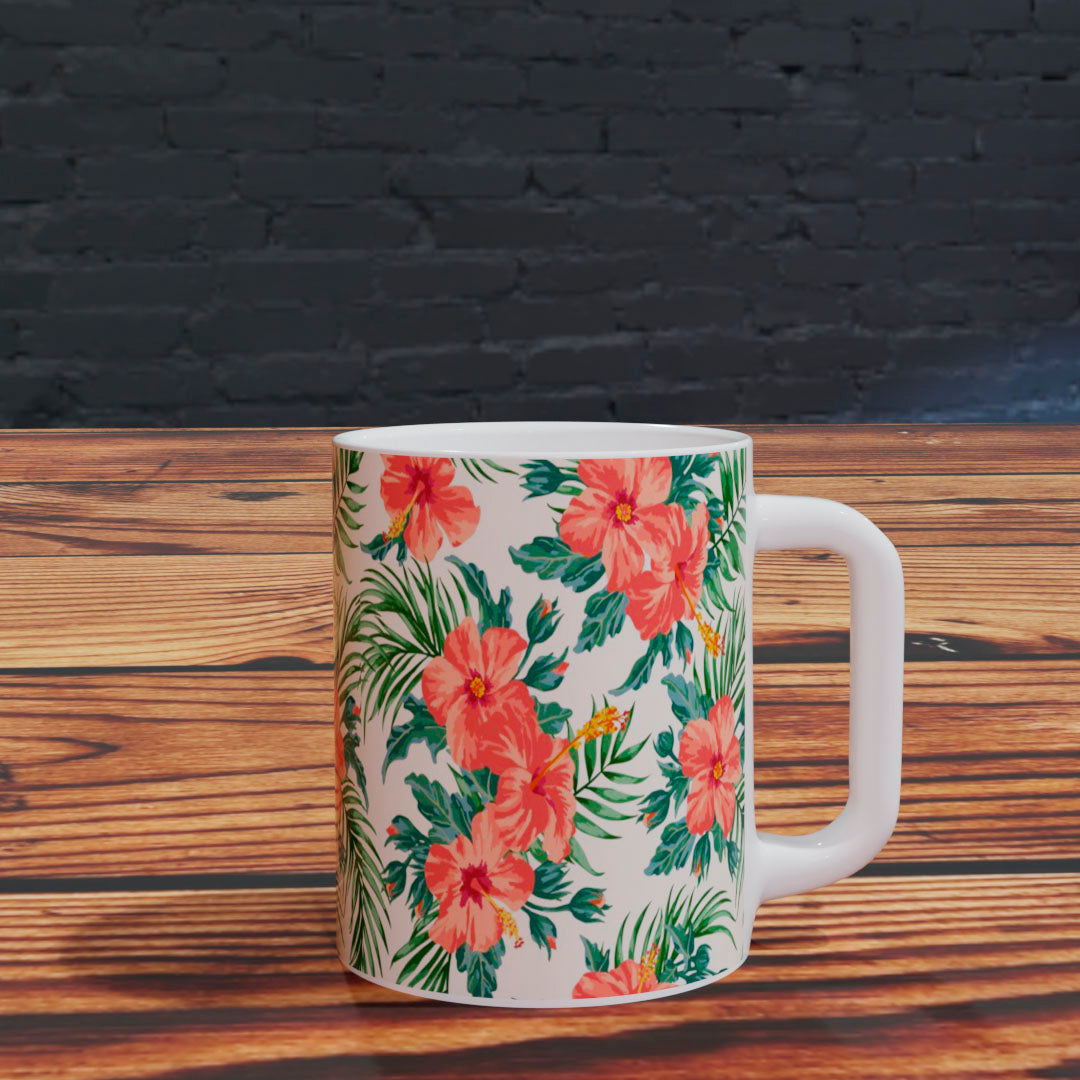 Taza Tropical de Hibiscos