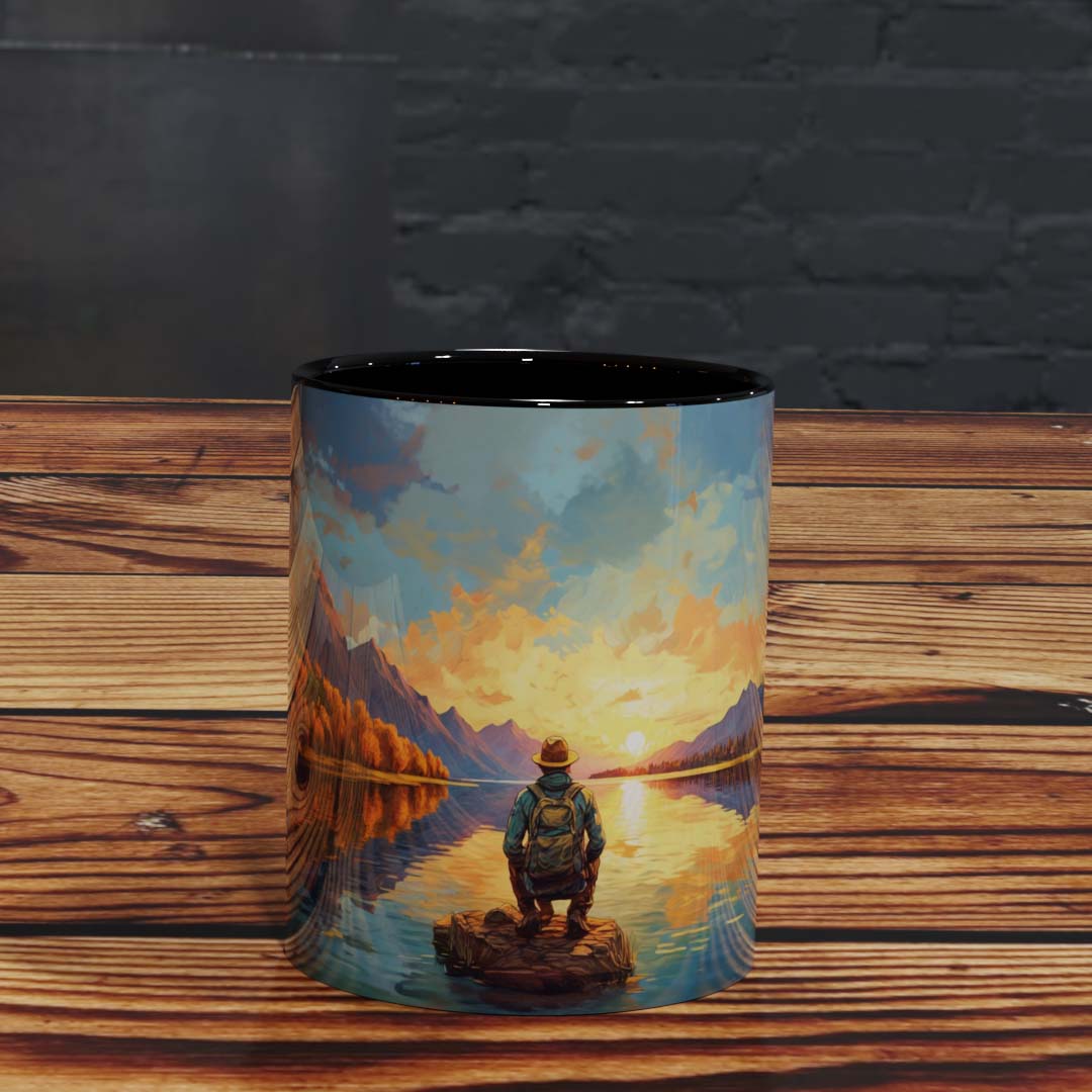 Taza Viaje al Atardecer