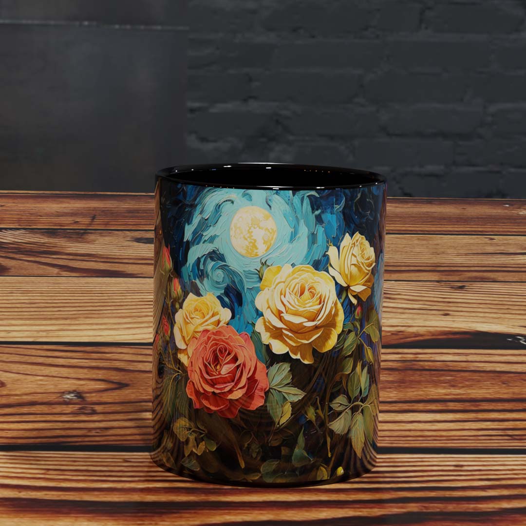 Taza Nocturna de Rosas