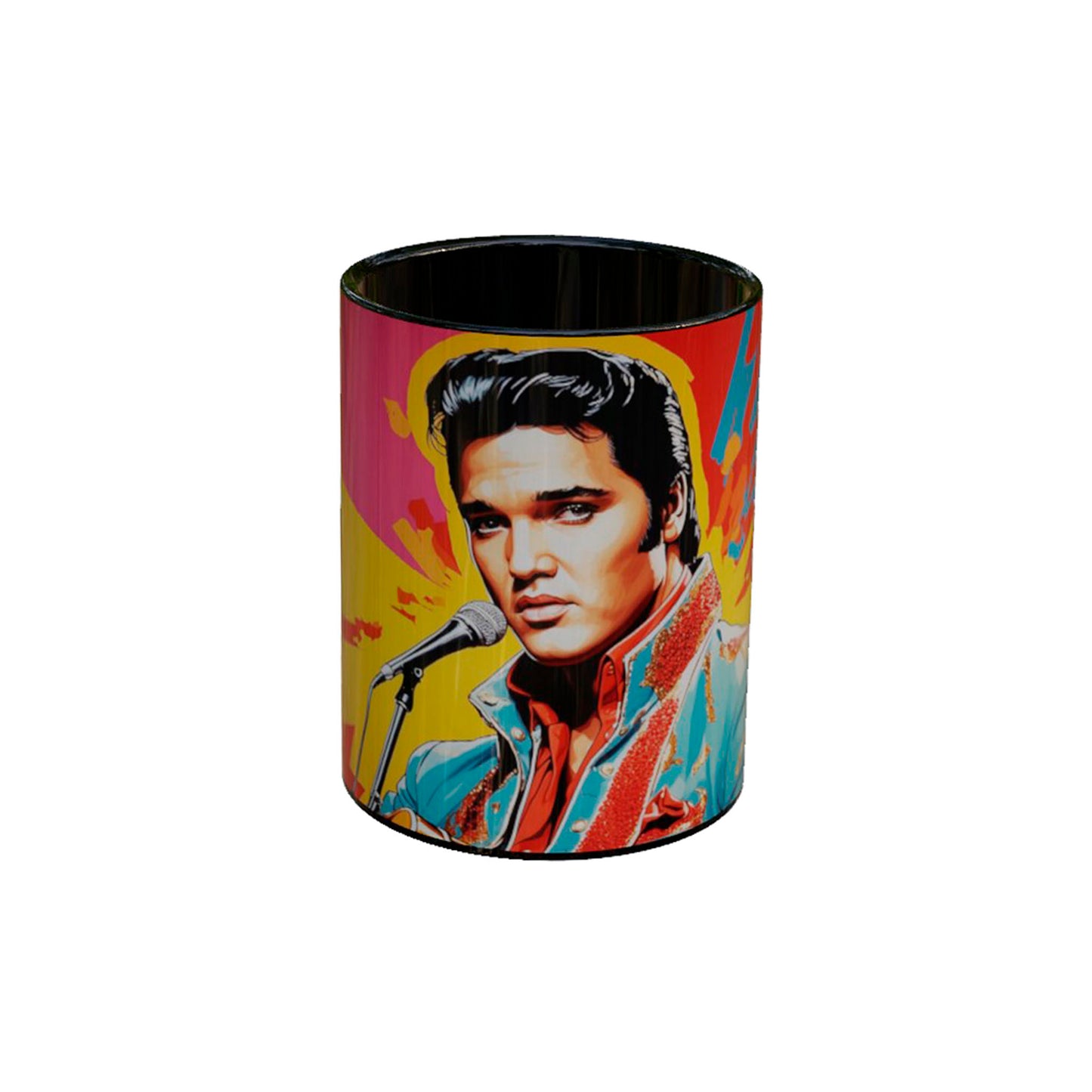 Taza Tributo Elvis , El Rey