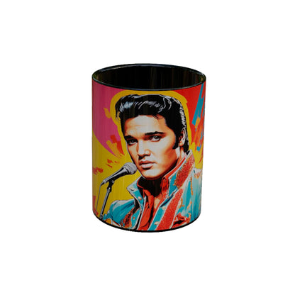 Taza Tributo Elvis , El Rey