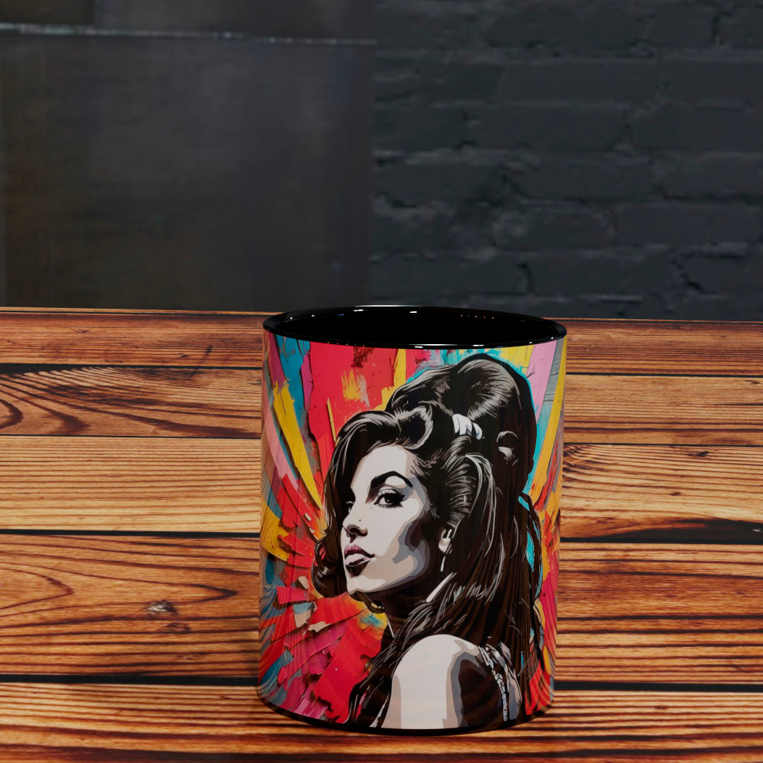 Taza Tributo Amy La Reina del Soul