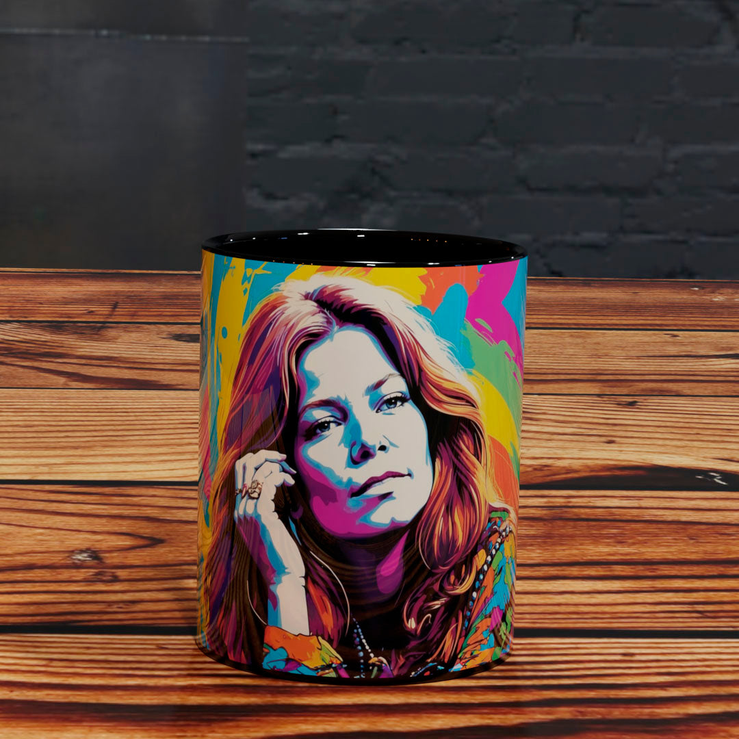 Taza Tributo Janis Joplin: Alma Rebelde