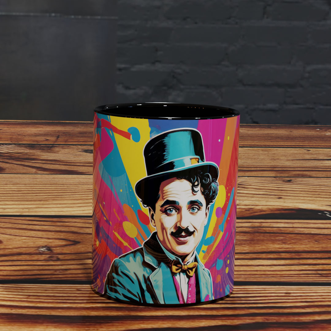 Taza Tributo Chaplin : Legado perdurable