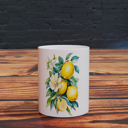 Frescura Cítrica: Taza de Limones