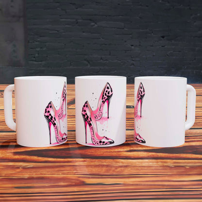 Taza Tacones Leopardo