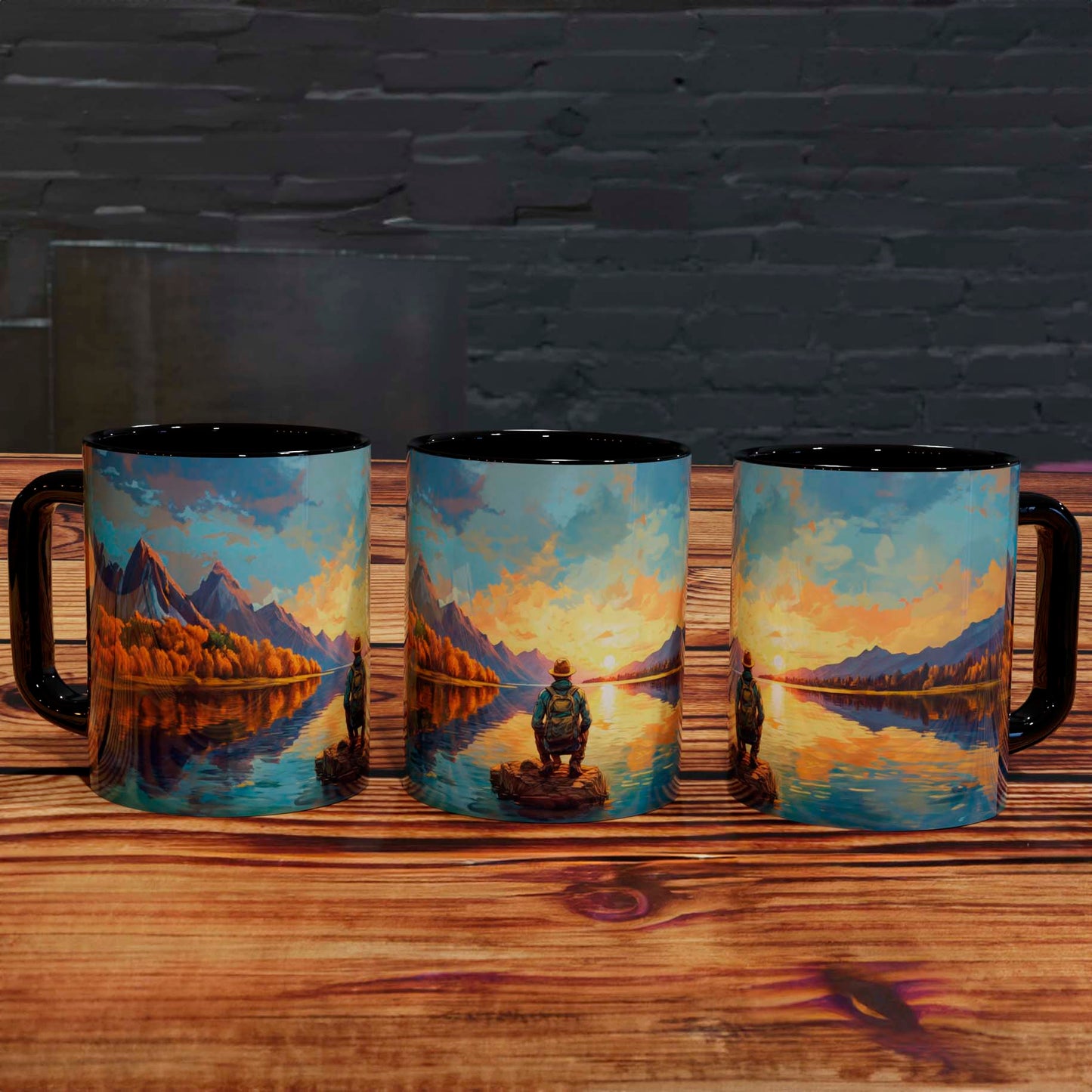 Taza Viaje al Atardecer