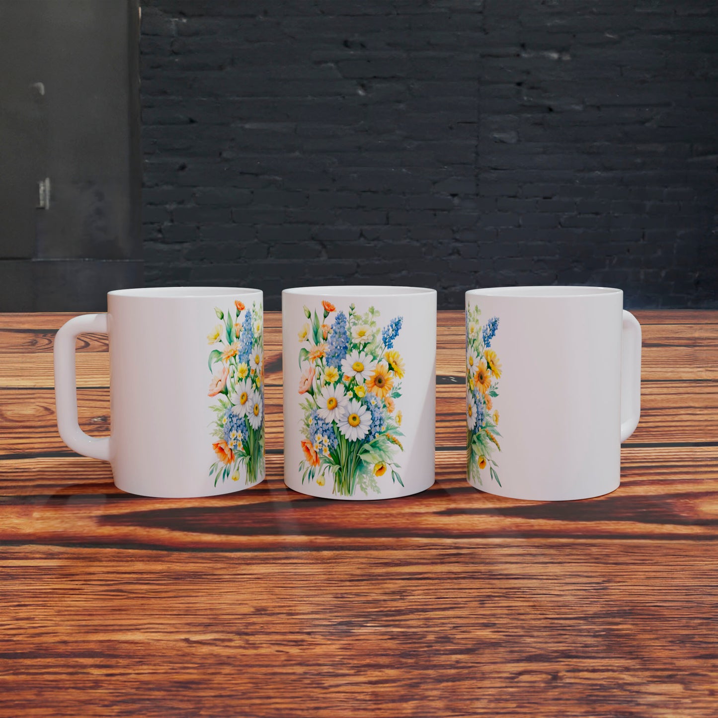 Taza con Flores Silvestres