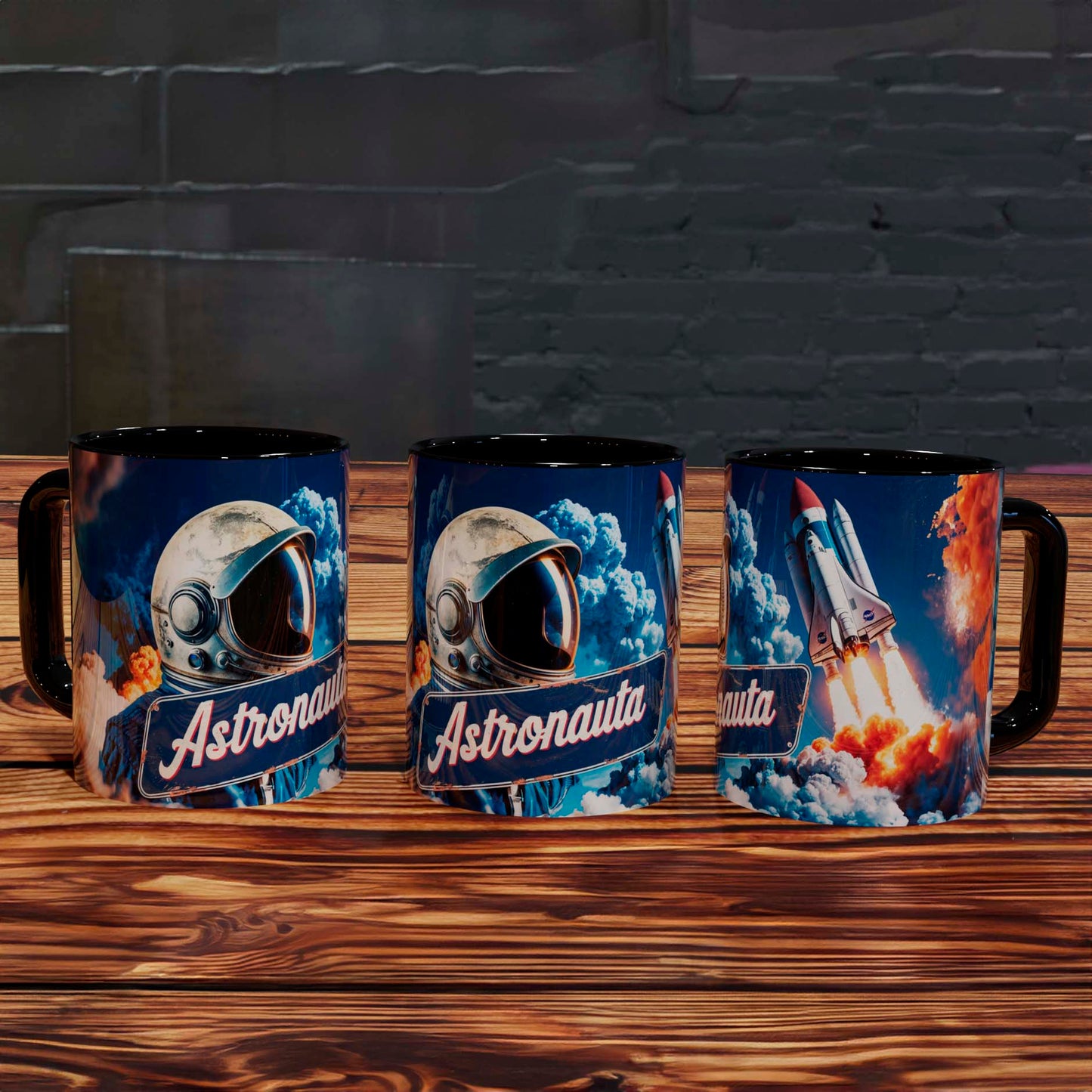 Taza de Astronauta: Conquista el Espacio