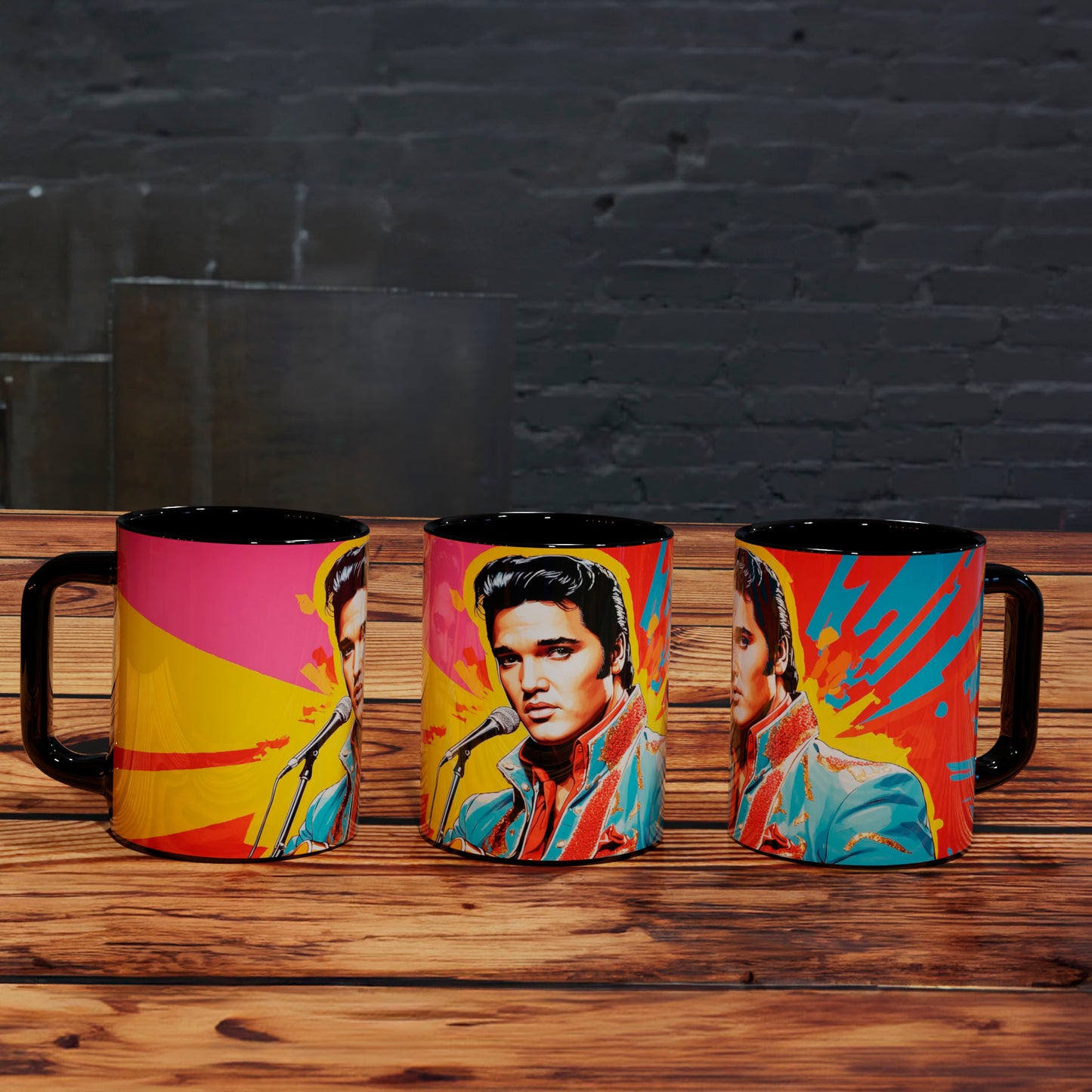 Taza Tributo Elvis , El Rey