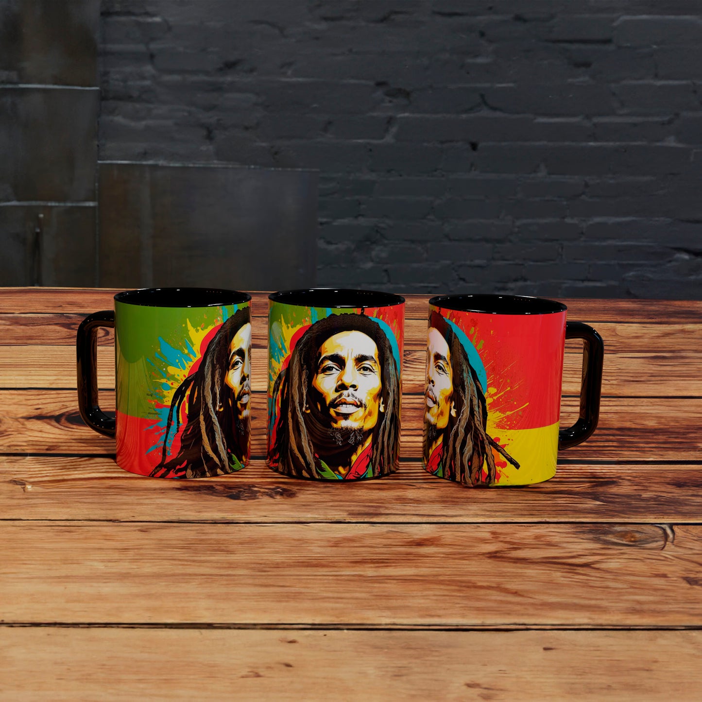 Taza Tributo Marley : El Rey del Reggae