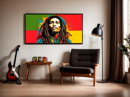 Taza Tributo Marley : El Rey del Reggae